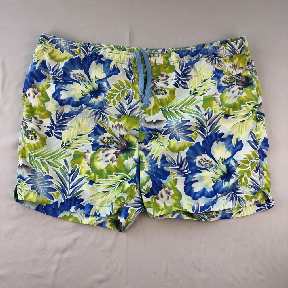Tommy Bahama Swim Trunk Short Mens Sz XXL Relax Tropical Hawaiian Mesh Lined